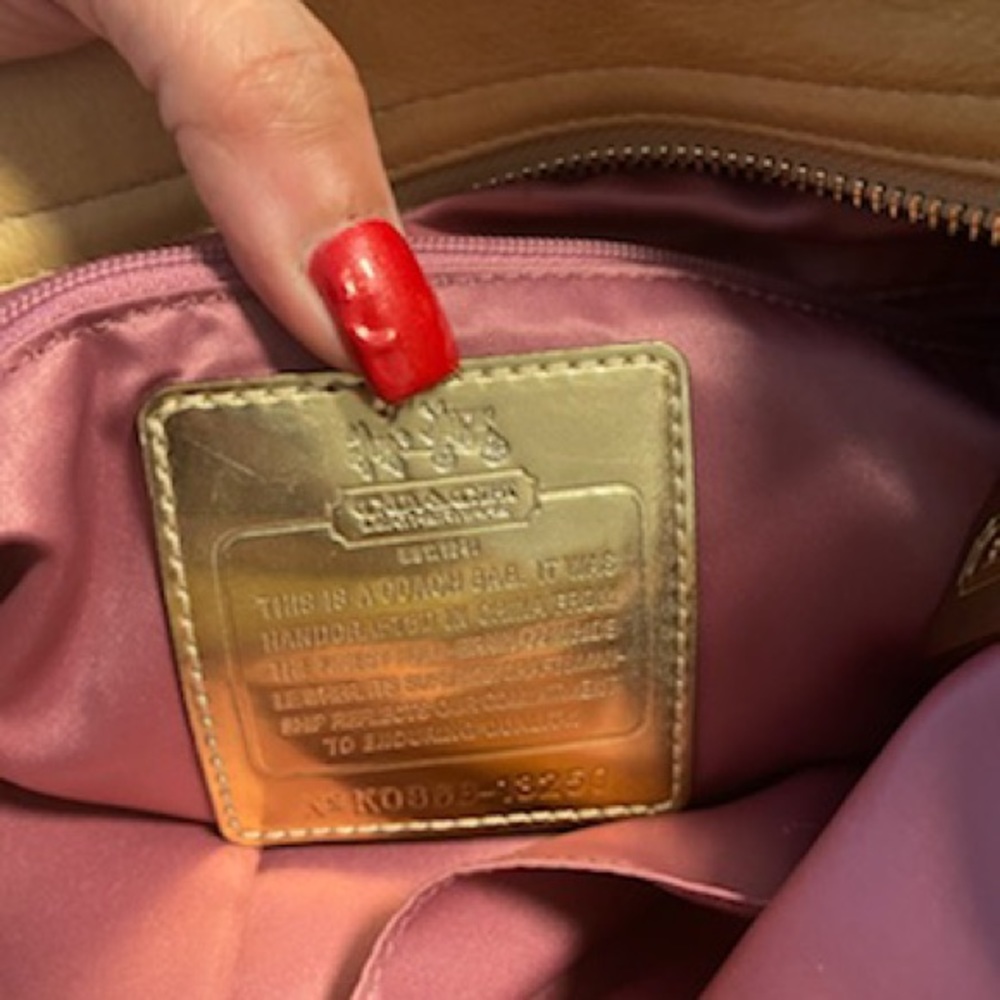 Coach Madison Leather Shoulder Bag - Picture 6 of 8